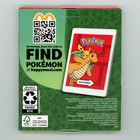 New 2025 Mcdonalds Happy Meal Pokemon Card Pack  4 - Charizard