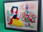 Child Guidance Frame Tray Puzzle Lot 2 Disney Snow White Puffy Tugboat Vintage