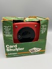Vintage Red Johnson Card Shuffler With Box