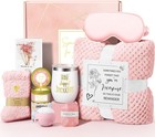 Relaxing Spa Gift Basket Set - Self Care Birthday Gifts For Women  Mom  Sister 