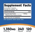 Nutricost Fenugreek Seed 675mg  240 Capsules - Gluten Free   Non-gmo