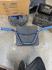Team Schwinn Handlebars V Bars Vintage 1980s Blue Rare Old School Bmx