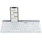 Logitech K585 Multi-device Wireless Keyboard  Built-in Cradle For Device White