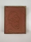 Vintage 1991 Stampa Barbara Large Wood   Rubber Stamp Block Fantasy Map Terrain 