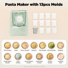 12 Noodle Shapes Automatic Pasta Machine Electric Pasta   Noodle Maker 260w