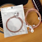 6 Pcs Copper Guitar Strings For Classic Steel Wire Acoustic Folk Guitar Strings