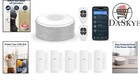 Wifi Door Alarm System  8-piece Wireless Security Kit With Mobile Alerts   Alexa