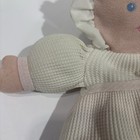 Vintage Eden Pink Thermal Waffle Blonde Plush First Baby Doll Blue Eyes 10   