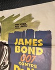 Dr  No  1962   Huge French Re-issue Poster  47x63   Folded - Very Good exc 