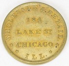 Merchant Token  Illinois 26  Pearson   Dana  Chicago  Extremely Fine 