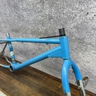 Vintage Haro Sport Freestyle Bmx Frame Fork Pegs Blue 4130 Old School Standers