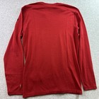  115 Smartwool Mens Classic Thermal Merino Base Layer Crew Top Red Medium Nwt