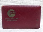 Vintage Gibbs Mince Paris France Razor Shaving Kit In Box   2 Blades In Red Case