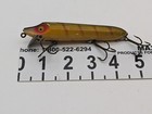 Vintage 4 1 2  Heddon Vamp Wood Freshwater Crankbait Fishing Lure-free Shipping
