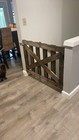 Wood Baby Gate  Wood Gate  Custom Wood Gate  Stained Gate  Pet Gate  Handmade