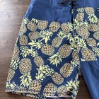 Reef Board Shorts Mens 38 Unlined Swim Trunks Blue Surf Pineapples New Nwt