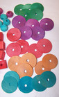 125 Bird Toy Parts Assortment Assorted Small To Medium Parrots Colored Wood