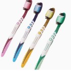 4pcs Hard Bristle Toothbrushes For Adults Manual Oral Cleaning Individually Pack