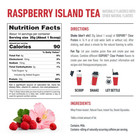 Isopure Clear Low Carb 100  Whey Protein Isolate Powder  Raspberry Island Tea