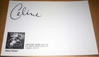 Celine Dion-promo Postcard-the Colour Of My Love