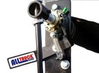 Hand Crank Tarp Kit With Black Mesh Tevlar Dump Truck Trailer Tarp