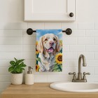 Caroline s Treasures Clumber Spaniel In Sunflowers Kitchen Towel Dac6056ktwl