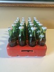 Sprite - 24 3  Miniature Glass Bottles With Coca Cola Plastic Carrier Crate
