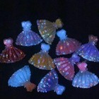 5 10pcs Luminous Wedding Dress Accessories Diy Phone Shell Photo Frame Decor