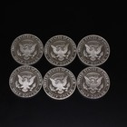 Kennedy Half Dollar 90  Silver Dcam Proof Coins 1993 Thru 1998  3 Fv 6 Total