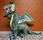 Melissa   Doug Giant Winged Dragon Stuffed Animal Plush Plastic Eyes 
