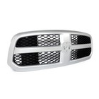 68093446ac For Dodge Ram 1500 2013-18 Bright Silver Upper Grille Tradesman Style