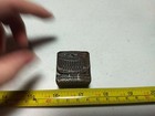 Vintage Letterpress Printing Block Swift s Brookfield Cheese Advertising