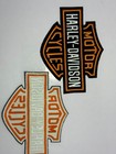 Harley Davidson Bar   Shield Patch     Large Embroidered Iron-on Logo Patch