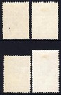 India-1948 Gandhi Set  A Mounted Mint Set Sg 305-308