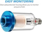 3 Pcs Compressed Air Filter Water Oil Separator 1 4 Inch Npt Inlet And    