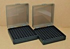 9 Mm   380 -  2  X 100 Round Ammo Case   Box  smoke   Black   Berrys Mfg 9 Mm 