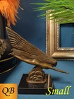Art Deco Comet Bronze Mini Figurine Sculpture Statue French Cast  Naked Figure