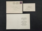 1949 Vintage Wedding Invite Pittsburgh Pa Jeannette Cate To James Joseph