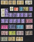 Great Britian 1967-76 Scott s  mh16 - Hm335  110 Stamps  2 Pages  Cat 185