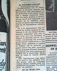 J  Robert Oppenheimer Los Alamos Laboratory Atomic Bomb Warning 1945 Newspaper