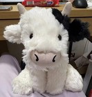 Jellycat Smudge Cow Rare Retired Nwt  -  With Label Dust Bag Plush Gift
