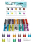 Riseuvo 250pcs Mini Blade Fuses Assortment Kit With Fuse Puller
