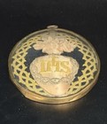 Rare Antique French Reliquary Ex Voto Sacred Heart Domed Glass 1880s Provenance
