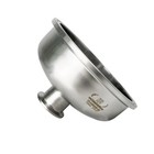 Hfs r  Tri Clamp 1 5  To 6  Hemispherical Bowl Reducers Sanitary Fittings Ss304