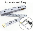 1pc Portable Self   tightening Tape Measure     60    150   cm Body Ruler - New