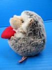 Douglas Spunky Hedgehog Red Heart 5  Plush Stuffed Animal Cuddle Toy  15294