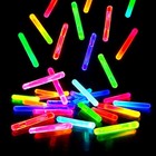 Giftexpress 100 Mini Glow Sticks 2  Assorted Bulk Easter Party Filler