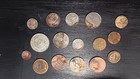 Old Foreign Coin Lot Of 16 Some Silver World Coins 