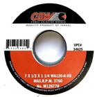 7  X 1 2  X 1-1 4  120k Surface Grinding Wheel - White- Cgw 34625
