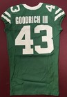Mario Goodrich Iii New York Jets Nfl Authentic Game Used Jersey  clemson 